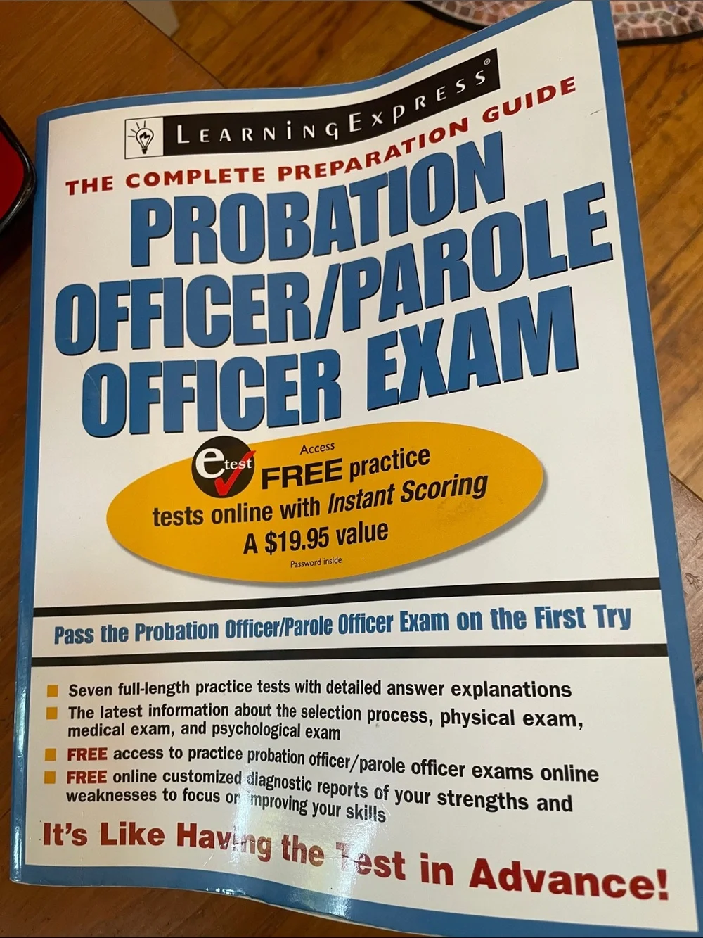 Probation Officer/Parole Officer Exam Prep Book - Blue